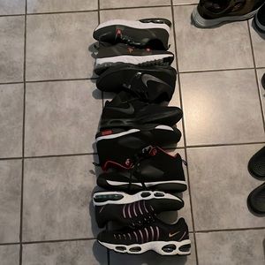 4 pairs of mens shoes size 11 1/2 Nike fubu and bhpc